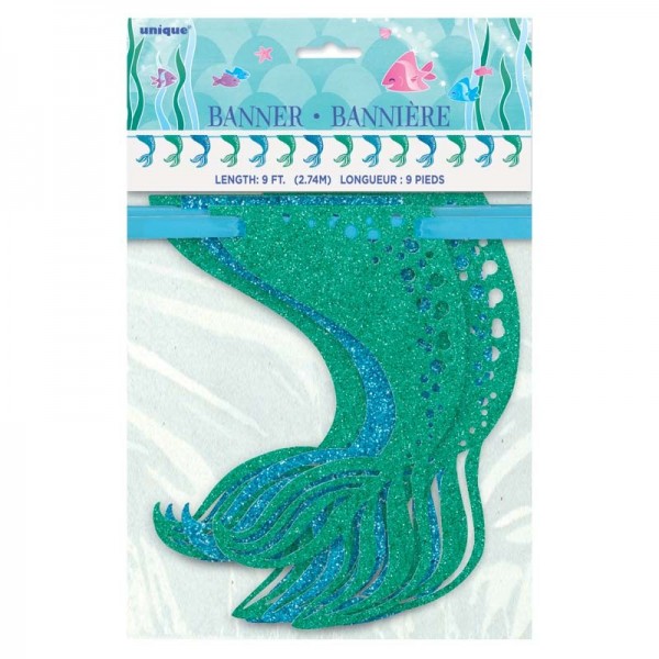 Zauberhafte Meerjungfrau Sirena Girlande 274cm