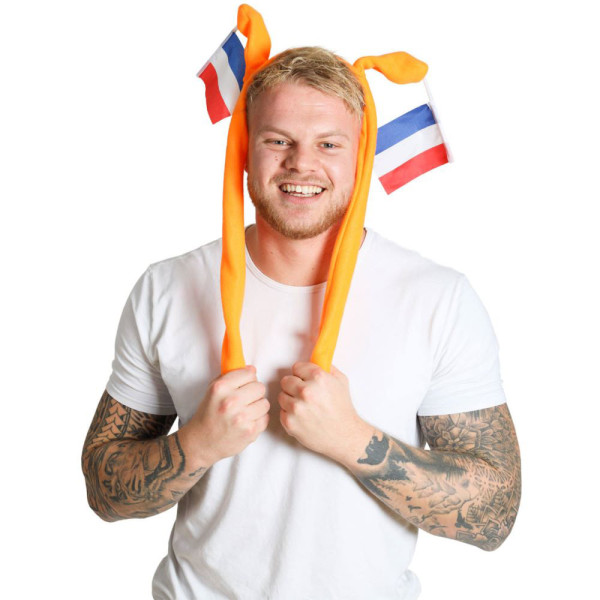 Holland flaggor på pannband