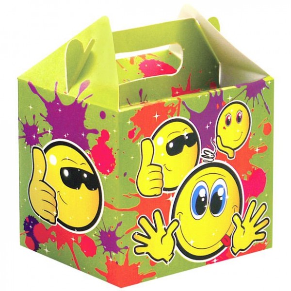 Smiley Geschenkbox 14cm 2