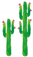 Grüne Kaktus Wanddeko