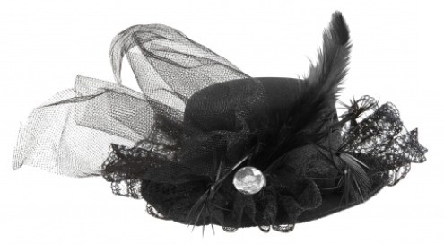 Miniatur-Zylinder Mit Diamant, Feder und Tüll