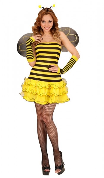 Fingerlose Bienen-Handschuhe Lang