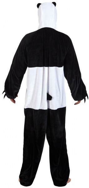 Furry panda barndräkt