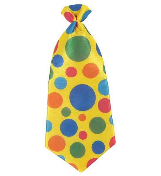 XXL clownslips med prickar