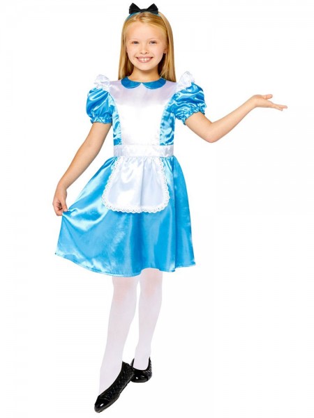 Wundervolle Alice Kinderkostüm