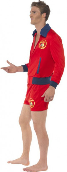 Rotes Rettungsschwimmer Herrenkostüm 3