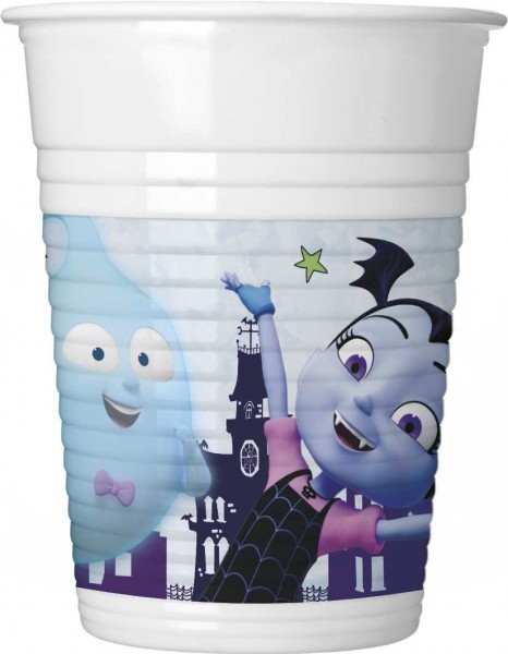 8 Vampirina Partynacht Becher 200ml