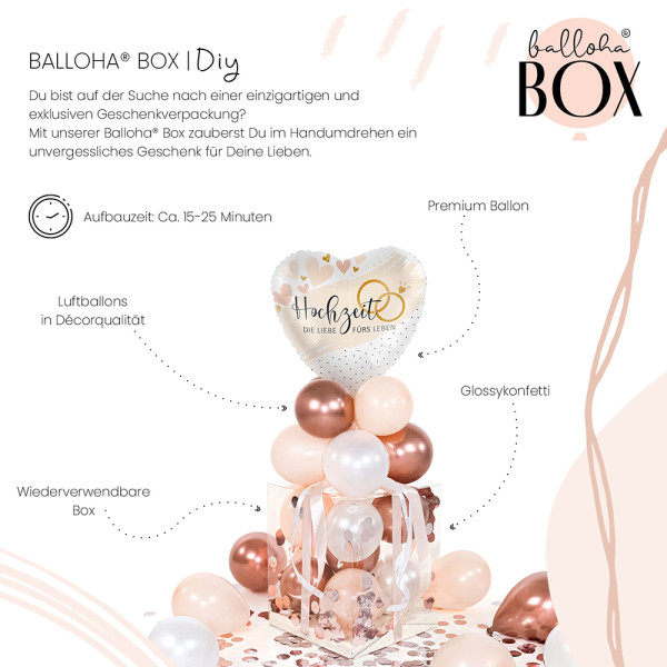 Balloha Geschenkbox DIY Love for life XL 3