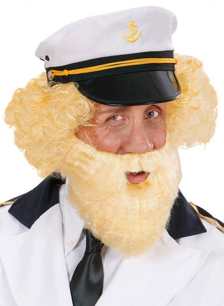 Heller Seemanns Bart Mit Schnurrbart