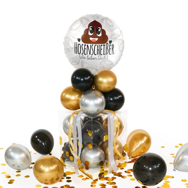 Balloha Geschenkbox DIY Hosenscheißer XL