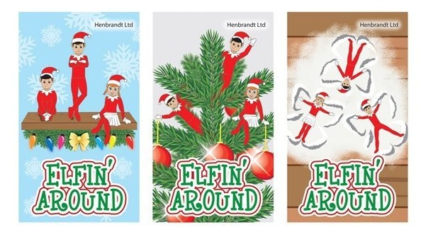 Elfin Around Weihnachtsnotizbuch