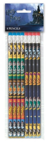 8 Harry Potter Hogwarts Bleistifte