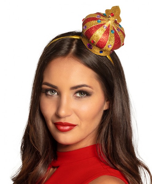 Regina Haarreif Mit Mini Glitzer Krone