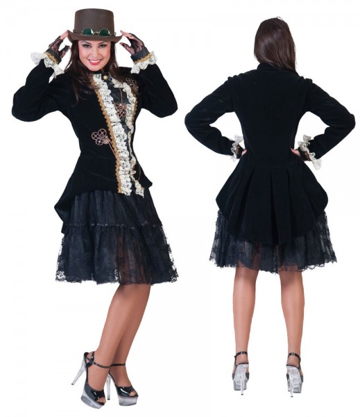 Barock Damen Jackett Schwarz