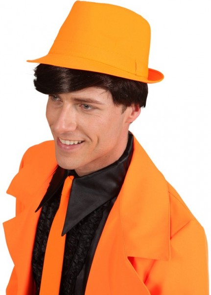 Stylischer Discohut In Orange