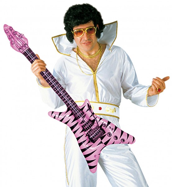 Aufblasbare Gitarre Im Zebramuster 2