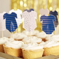 12 Baby Boom Party Picker 6cm