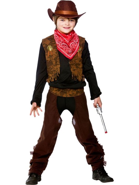 Cooler Cowboy Joe Jungenkostüm
