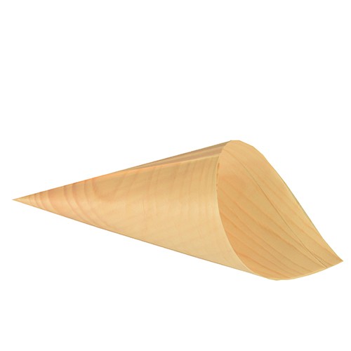 50 Holz Snack Tüten Fidelio 11 x 21cm