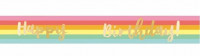 Personalisierbarer Geburtstagsbanner 174cm