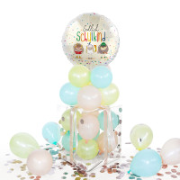 Vorschau: Balloha Geschenkbox DIY Endlich Schulkind Schafe XL