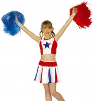 Blauer Ayleen Cheerleader Pompon