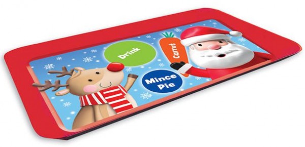 Weihnachtsmann Tablett