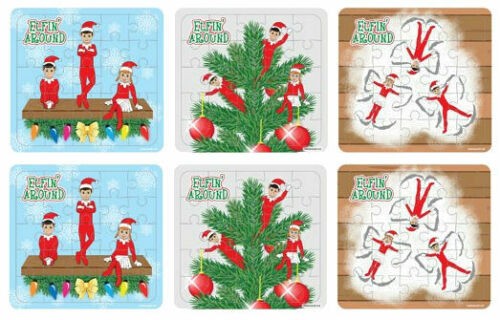 1 Weihnachtselfen Puzzle