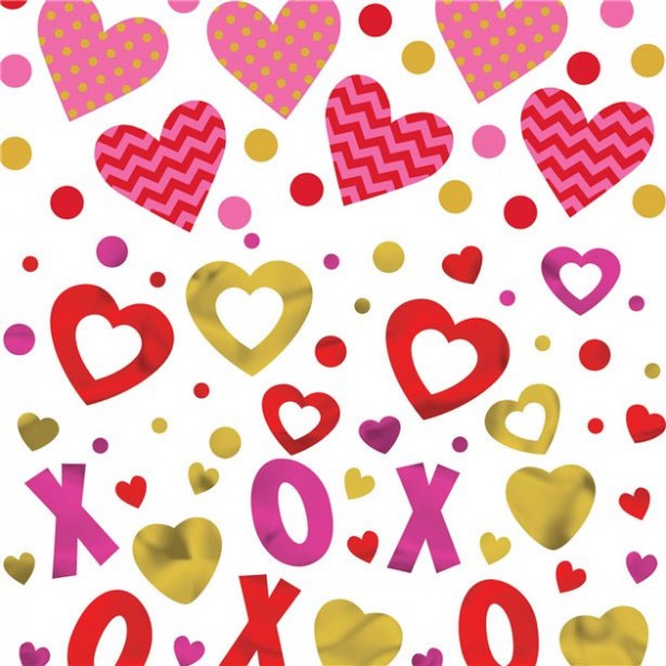 Valentinstag Streudeko 34g