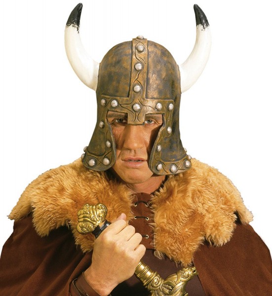 Wikingerhelm Mit Hörnern