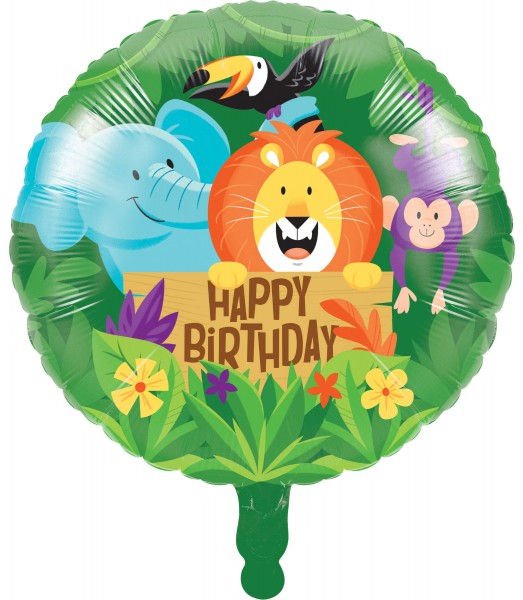 Safari Abenteuer Folienballon 46cm
