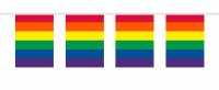 Flaggenbanner Regenbogen 10m