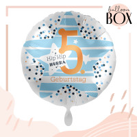 Vorschau: Balloha Geschenkbox DIY 5. Geburtstag Stars XL
