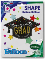 Congrats Hat Folienballon 102cm