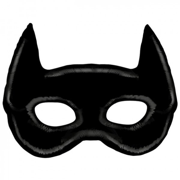 Riesen Folienballon Bat-Maske 114cm