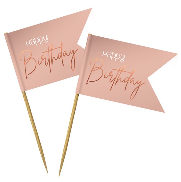 36 Rosy Blush Birthday Party Picker