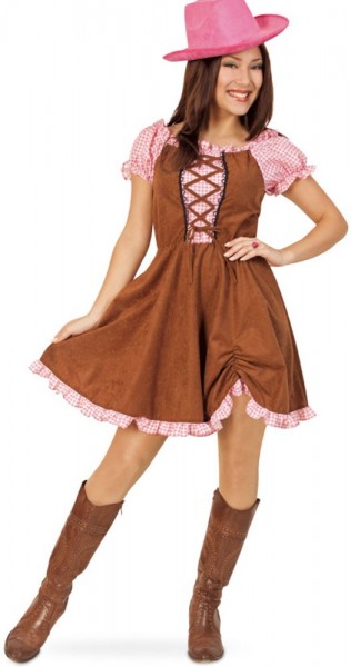 Country Girl Wilder Westen Damenkostüm