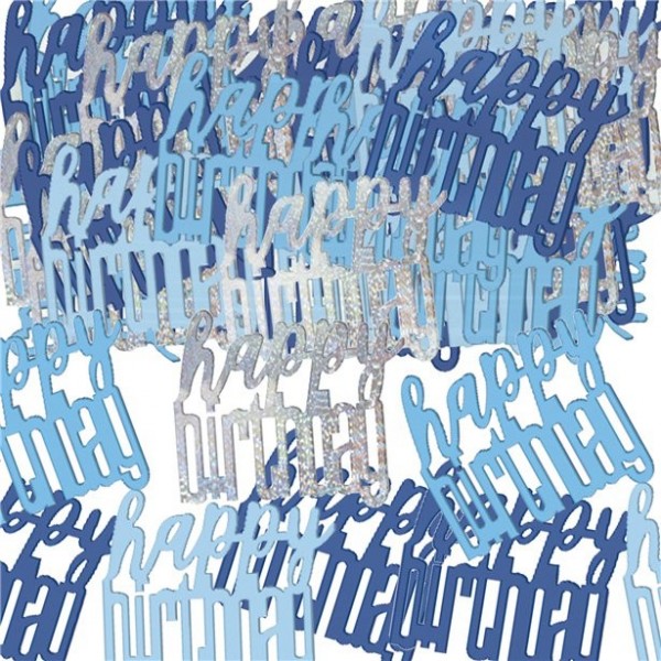 Blue Dots Birthday Streudeko 14g