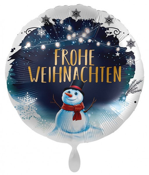 Weihnachts-Folienballon Schneezauber 71cm