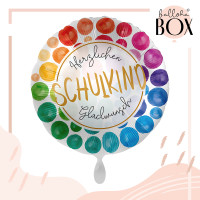 Vorschau: Balloha Geschenkbox DIY Schulkind Glückwunsch XL