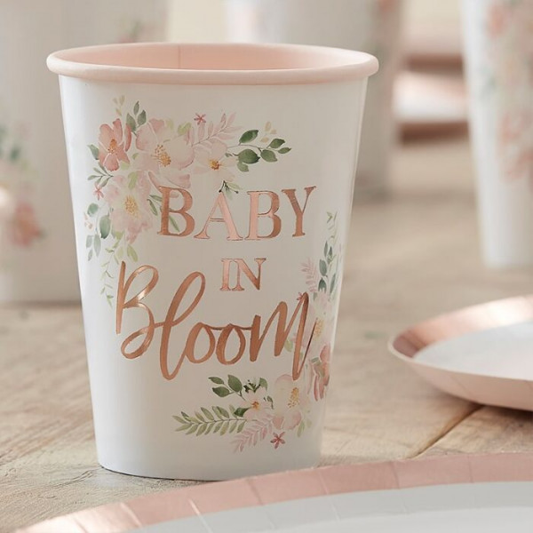 8 Little Darling Pappbecher 266ml
