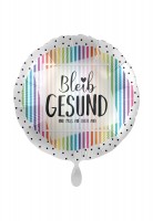 Bleib gesund Folienballon 43cm