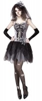 Sexy Skelett Kleid Susi für Damen