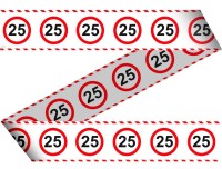 Verkehrsschild 25 Absperrband 15m