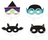 4 DIY Halloween Monster Masken