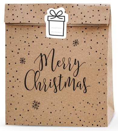 3 Christmas Eve Geschenktüten 25 x 27cm 4
