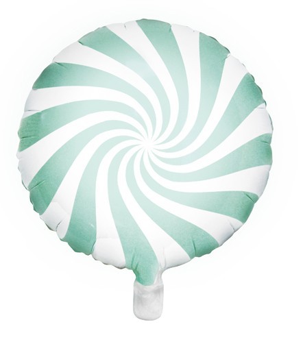 Candy Party Folienballon mint 45cm