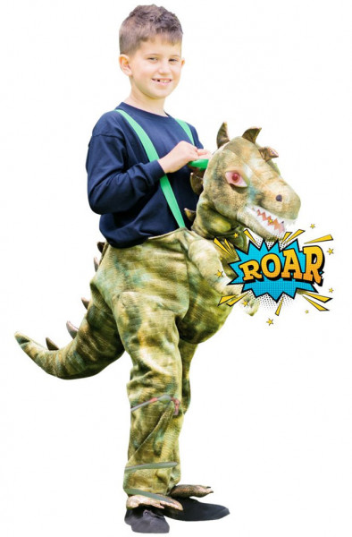 Brüllendes Dino Kostüm mit Licht und Sound