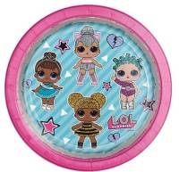 8 LOL High Fashion Pappteller 18cm