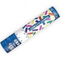 Bunte Karneval Konfetti Kanone 20cm